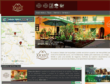 Tablet Screenshot of amaruhostal.com